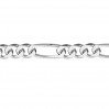 Figaro Chain, Silver Chain, FD  70