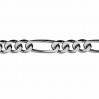 Figaro Chain, Silver Chain, FD  70