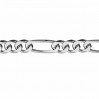 Figaro Chain, Silver Chain, FD  70