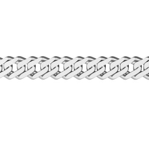 Curb Chain, Silver Chain, RD 60 Curb Chain, Silver Chain, RD 60