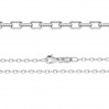 Ankkuriketju, hopeaketjut, AD 100 (34-80 cm)