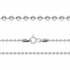 Ball Chain, Silver Chains, CPL 2,2 (38-70 cm)