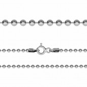 Ball Chain, Silver Chains, CPL 2,2 (38-70 cm)