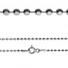 Kugelkette, Armband, Silberschmuck, Silberkette, CPLD 1,2 (19-22 cm)