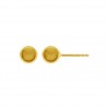 Kugel-Ohrstecker, 7mm, Ohrringteile, KL-307 KLSG