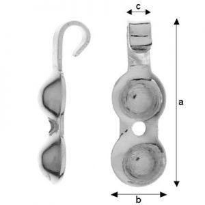 Päätykappale, palloketju, koruosat, LP 4