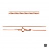 Snake Chain, Silver Chains, SN 025 DC8L (40-60 cm)