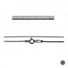Snake Chain, Silver Chains, SNAKE 030 DC8L (40-80 cm)