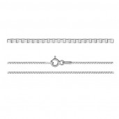 Box Chain, Silver Chains, KV 019 4L (40-60 cm)