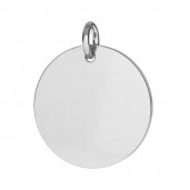 Pendant with Jump Ring, Jewelry Findings, CON 1 001 (BLANK) - 0,33 16,5x19 mm
