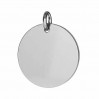 Pendant with Jump Ring, Jewelry Findings, CON 1 001 (BLANK) - 0,33 16,5x19 mm