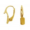 Lever Back Earrings, Swarovski 2493,  BA 33
