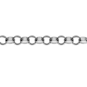 Rolo Chain, Silver Chains, ROLO OVAL 0,35X0,60 Rolo Chain, Silver Chains, ROLO OVAL 0,35X0,60