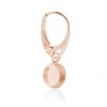 Ohrhaken Klapp Brisuren, Gießharzschmuck, Schmuckteile, FMG 8 MM BA - 2,80 MM