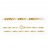 Venetian Chain, Silver Chain, Twisted, KV 015 4L TWISTED (40-60 cm)