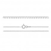 Box Chain, Silver Chain, KV 015 4L (40-75 cm)