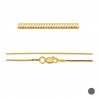 Schlangenkette, Silberkette,  (35-80 cm) SNAKE 020 DC8L CHR 8,0