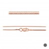 Schlangenkette, Silberkette,  (35-80 cm) SNAKE 020 DC8L CHR 8,0