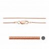Snake Chain, Silver Chains, SN 025 CHR