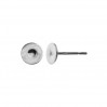 Ohrstecker, 6mm, Ohrringteile, Silberschmuck, GWP 6