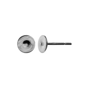Ohrstecker, 6mm, Ohrringteile, Silberschmuck, GWP 6