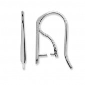 Ear Wire for Swarovski, Earring Findings, BO 45