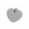 Heart Pendant with Jump Ring, Engraving, BL 9 - 0,60 - HEART BIG