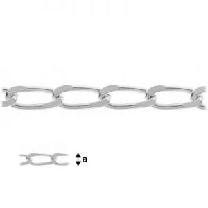 Curb Chain, Silver Chains, PDD 70 Curb Chain, Silver Chains, PDD 70