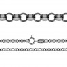 Rolo Chain, Silver Chains, ROLO 035 (45-60 cm)