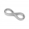 Unendlichkeitszeichen-Anhänger, Infinity, Schmuckteile, EL 2