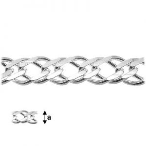 Rombo Chain, Silver Chains, Bulk Chains, RD  50