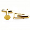 Cufflinks Base, Jewelry Findings,  MTW 9,0