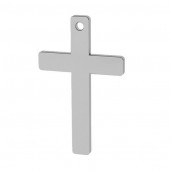 Cross Pendant, Crucifix, Silver Jewelry, LKM-2034  (0,80 mm)