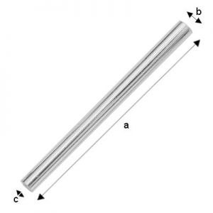 Hopeaputki, RURP - 2,0 mm / 25 mm