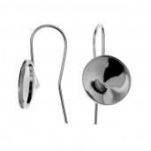 Ear Wires, Earrings, Swarovski Rivoli 1122, OKSV 1122 12MM BO ver.3