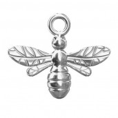 Bee Charm, Silver Jewelry, ODL-00013