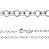 Rolo Chain, Silver Chains, ROLO 055 ver.-3,30 (45-65 cm)