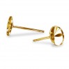 Earring Studs, Swarovski 1122, OKSV 1122  6 MM KLS ver. 3