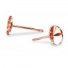Earring Studs, Swarovski 1122, OKSV 1122  6 MM KLS ver. 3