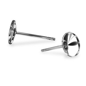 Earring Studs, Swarovski 1122, OKSV 1122  6 MM KLS ver. 3