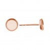 Ohrstecker, Gießharzschmuck, Schmuckteile, FMG 6 MM KLS - 1,30 MM