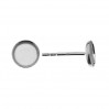 Ohrstecker, Gießharzschmuck, Schmuckteile, FMG 6 MM KLS - 1,30 MM