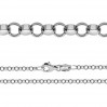 Rolokette, Silberkette, ROLO 055 ver.-3,30 (19-21 cm) - RH / AU (18560)