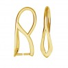 Pendant Bail, Jewelry Findings, KRP 62 (90568)