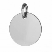 Anhänger, Gravur, mit Biegeringe, BL 1 - 10 MM / 0,70