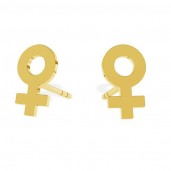 Venus Symbol Earrings, Female, LK-1310 - 0,50 - KLS