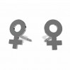 Weibliches Geschlecht-Ohrstecker, Venus, LK-1310 - 0,50 - KLS