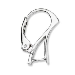 Ohrhaken Klapp-Brisuren, Swarovski, Ohrringteile, BA 3 11,1x20 mm