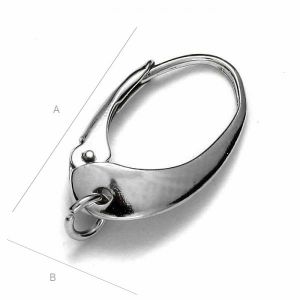 Ohrhaken Klapp Brisuren, Ohrringteile, BA 4 Ohrhaken Klapp Brisuren, Ohrringteile, BA 4