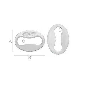 Buckle, Clasp, Jewelry Findings, BC 5,0 Buckle, Clasp, Jewelry Findings, BC 5,0